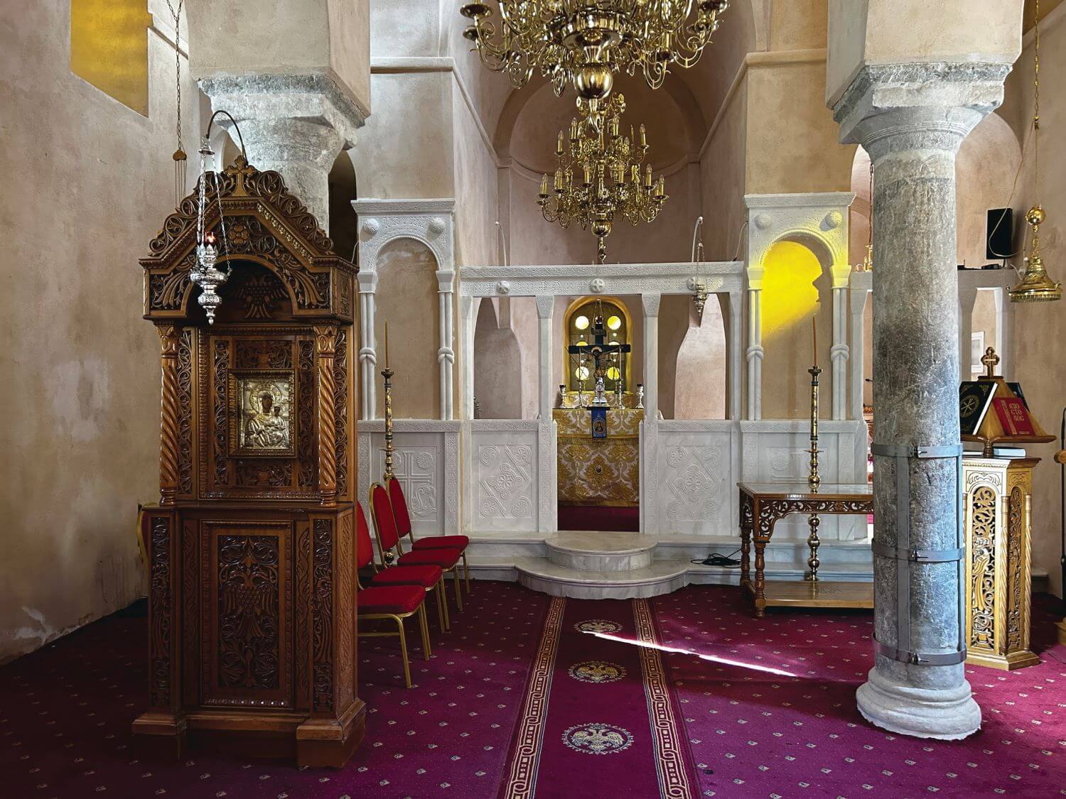 Holy Monastery interior