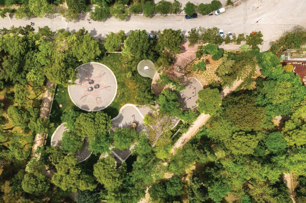 Children’s Playground in the Zappeion Park