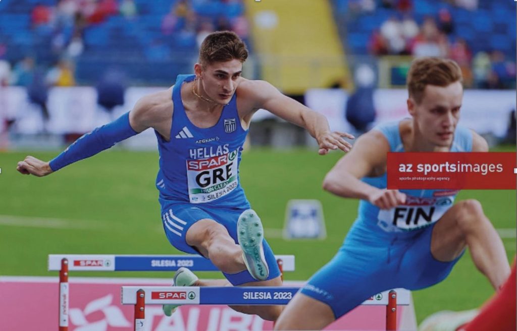 Dimitris Levantinos: Champion athlete in 400 m hurdles