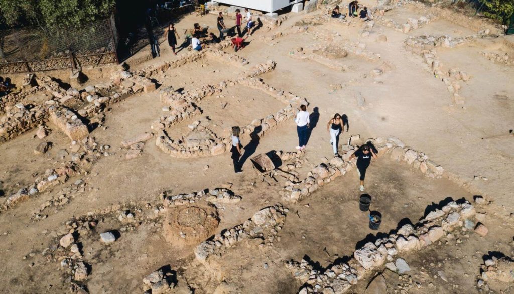 Antiquities at the locality Agios Nikolaos Pallon