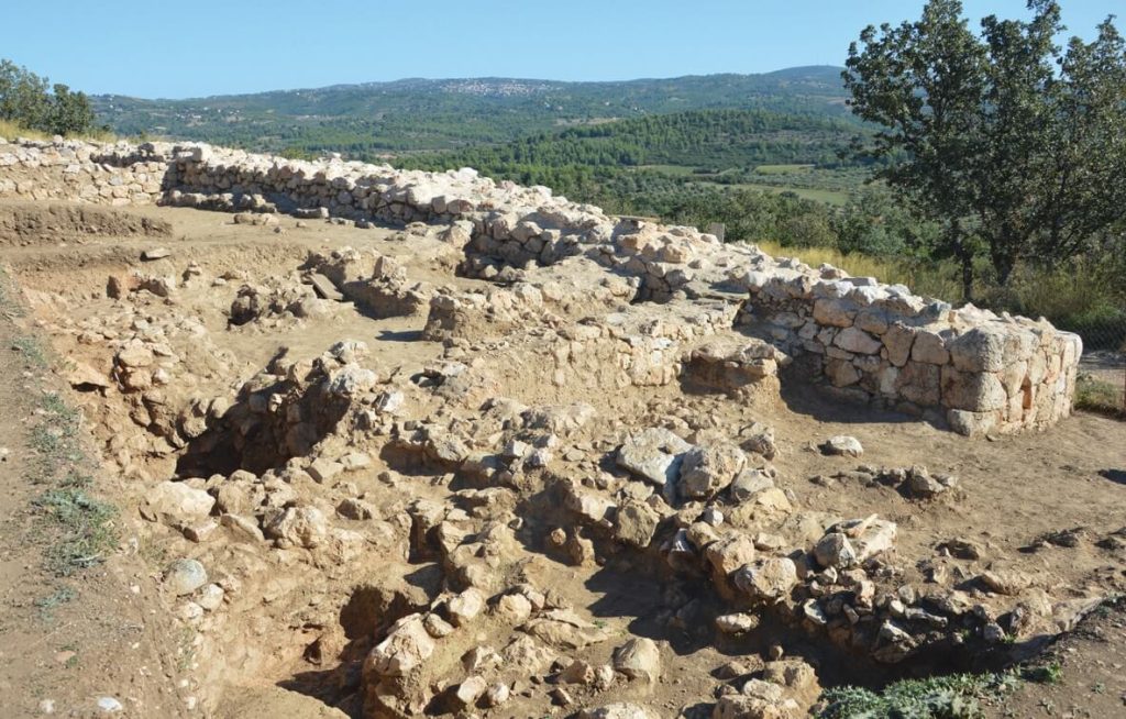 Excavation on Kotroni hill