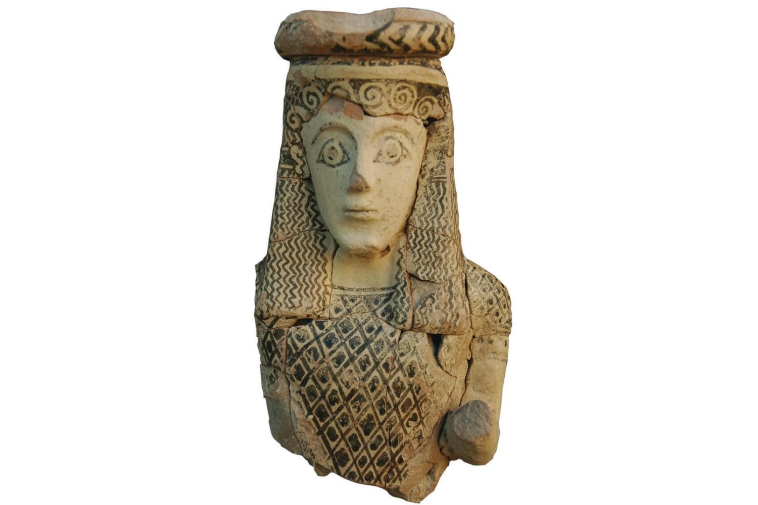 Clay figurine (first half of the 7th century BC).