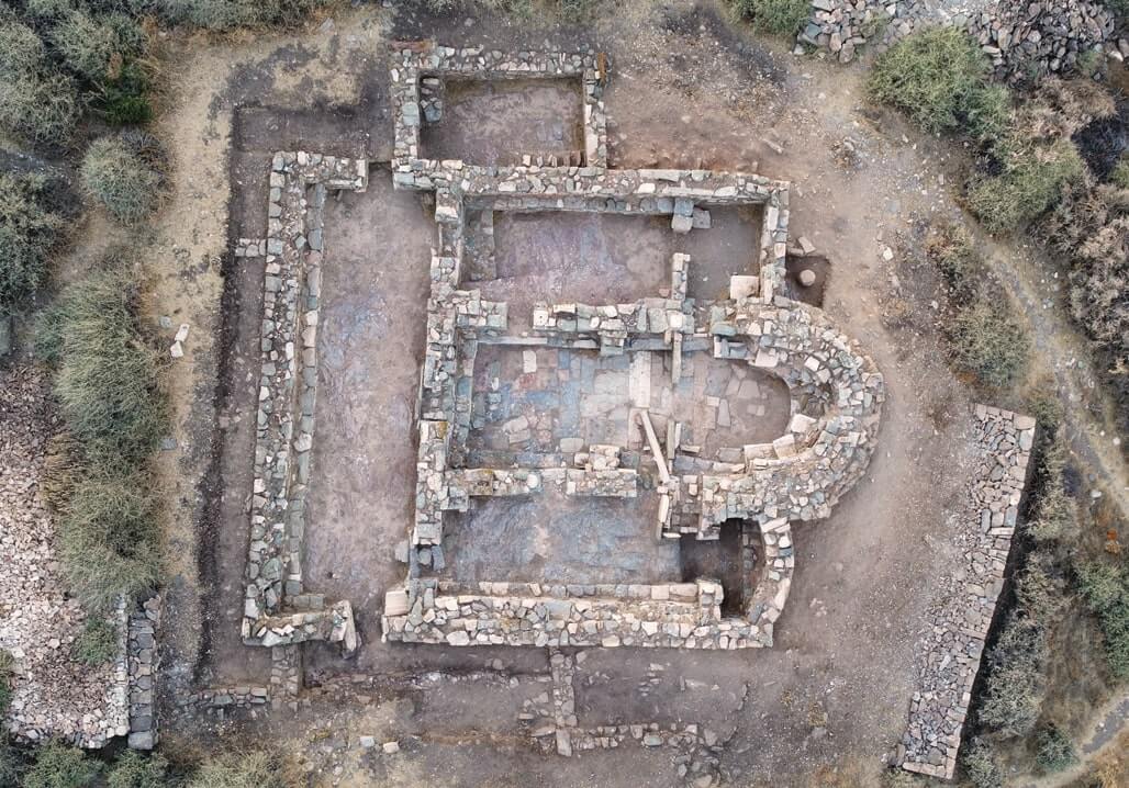 Early Byzantine basilica in Vryokastraki.